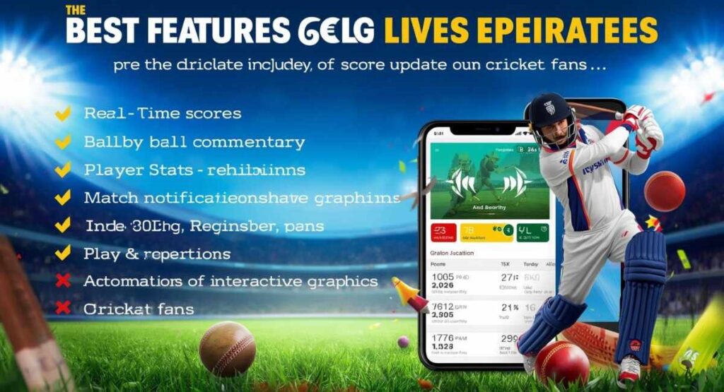 Best features of our live score updates for cricket fans