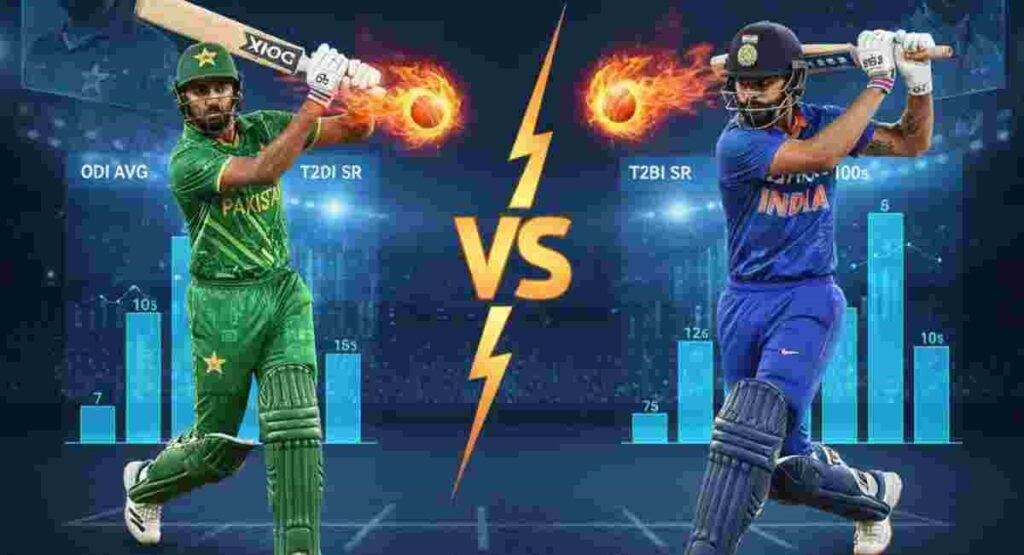babar azam vs virat kohli 2026 stats showdown