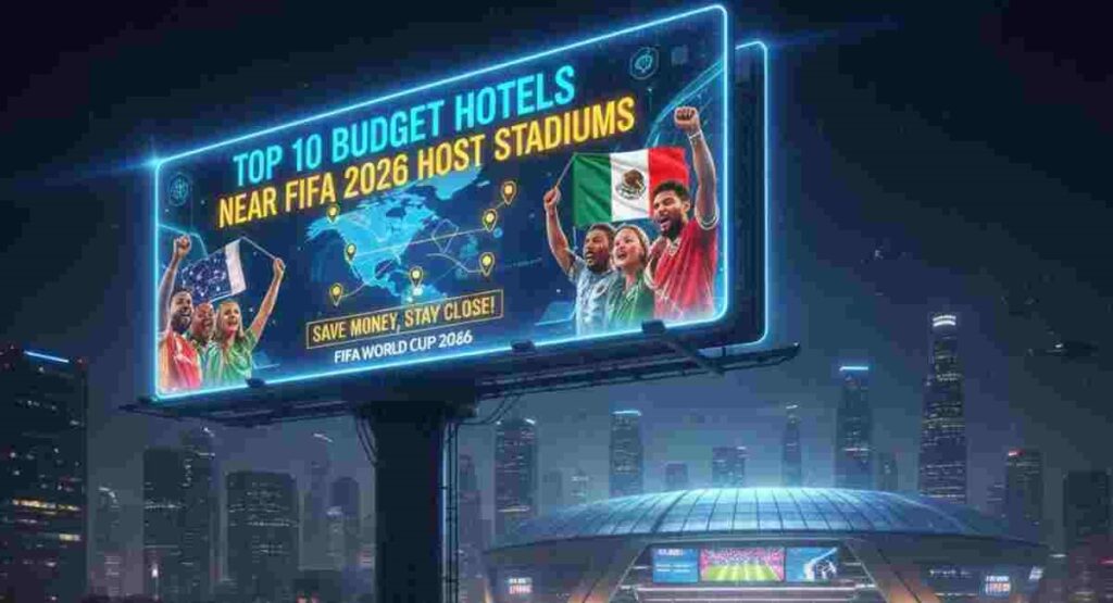 cheap hotels near FIFA 2026 stadiums