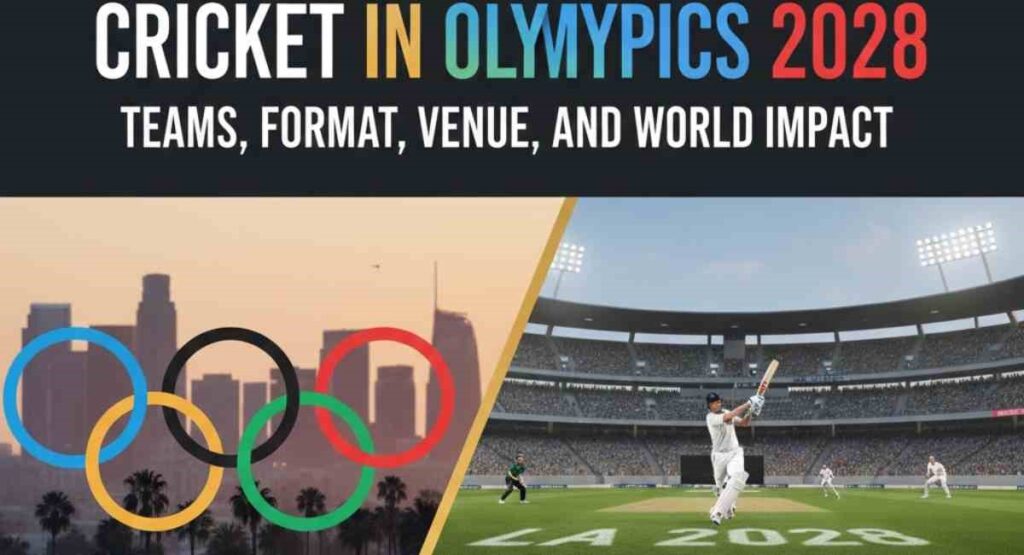 Cricket in Olympics 2028: Teams, Format, and Venue