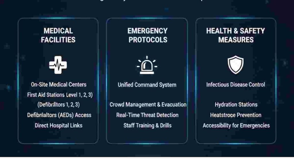 fifa world cup 2026 emergency response medical safety protocols