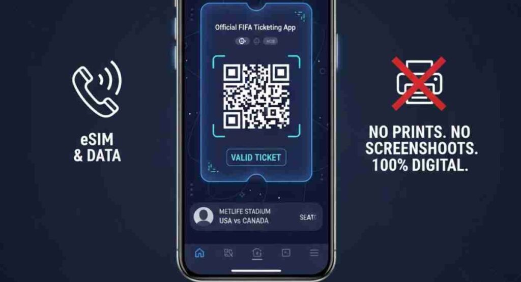 fifa world cup 2026 mobile digital tickets app