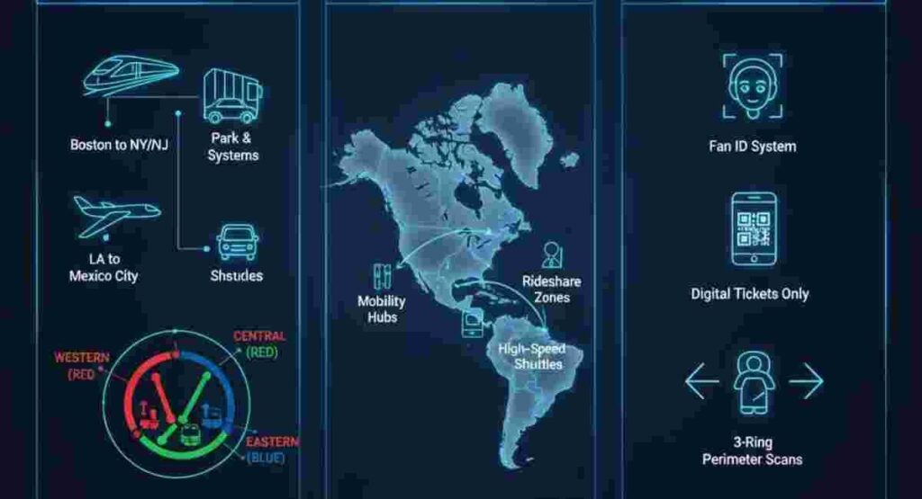 fifa world cup 2026 transport logistics travel clusters guide