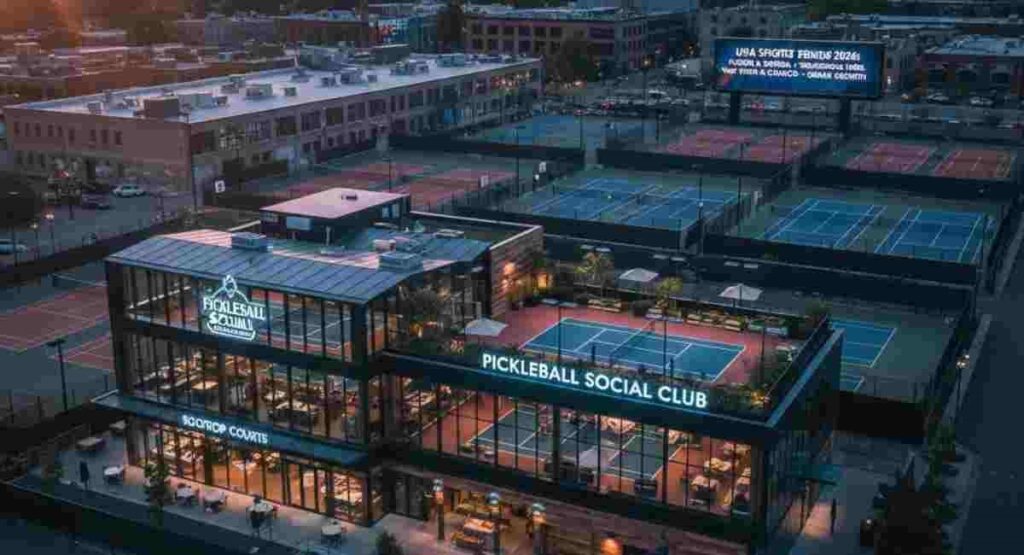 luxury pickleball social clubs usa 2026