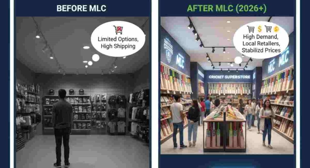 mlc impact usa cricket market trends 2026