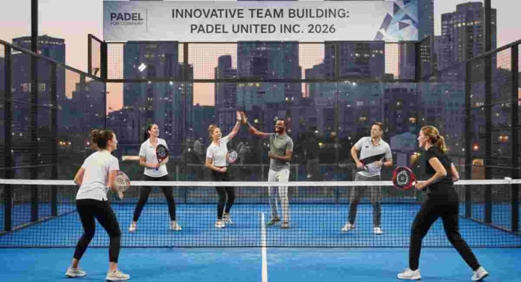 padel corporate team building
