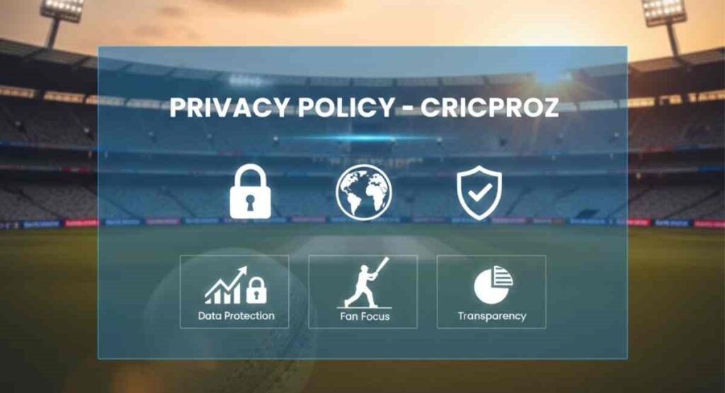 Privacy Policy for CricProz