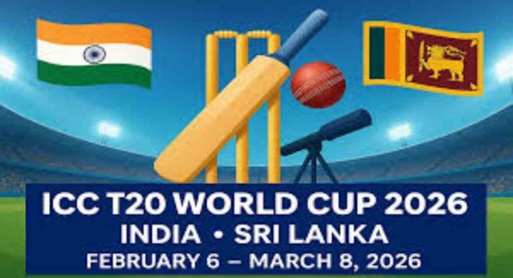 T20 World Cup 2026 Schedule PDF Download – India & Sri Lanka Official Match List