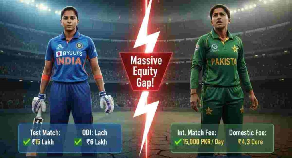 bcci women salary vs pcb women wpl vs psl prize money