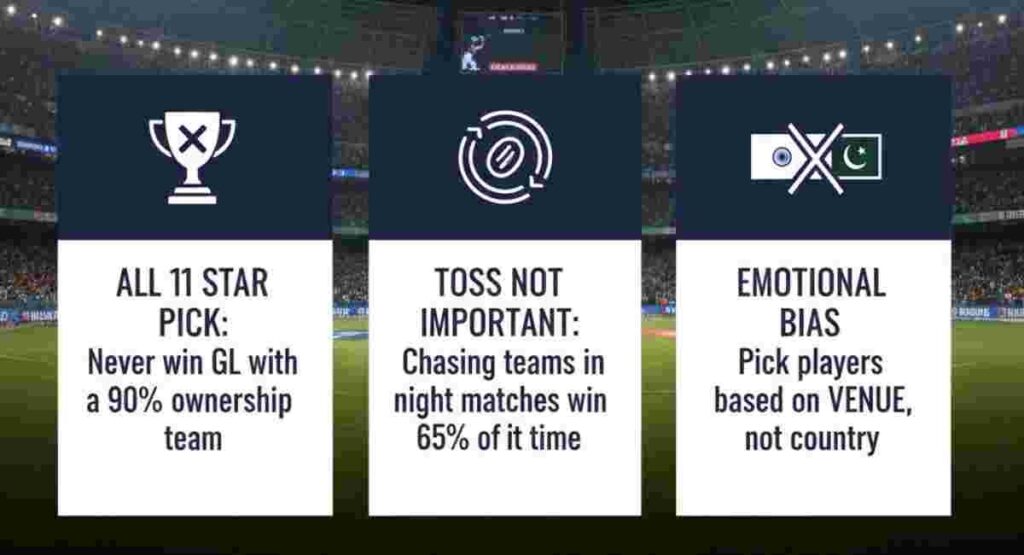 dream11 common mistakes to avoid t20 world cup 2026