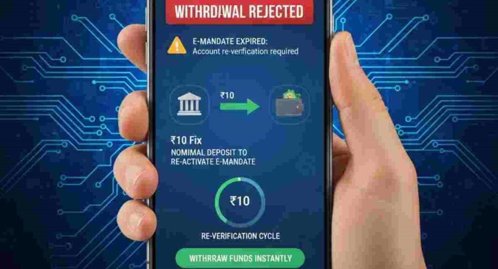 dream11 e mandate expired error fix