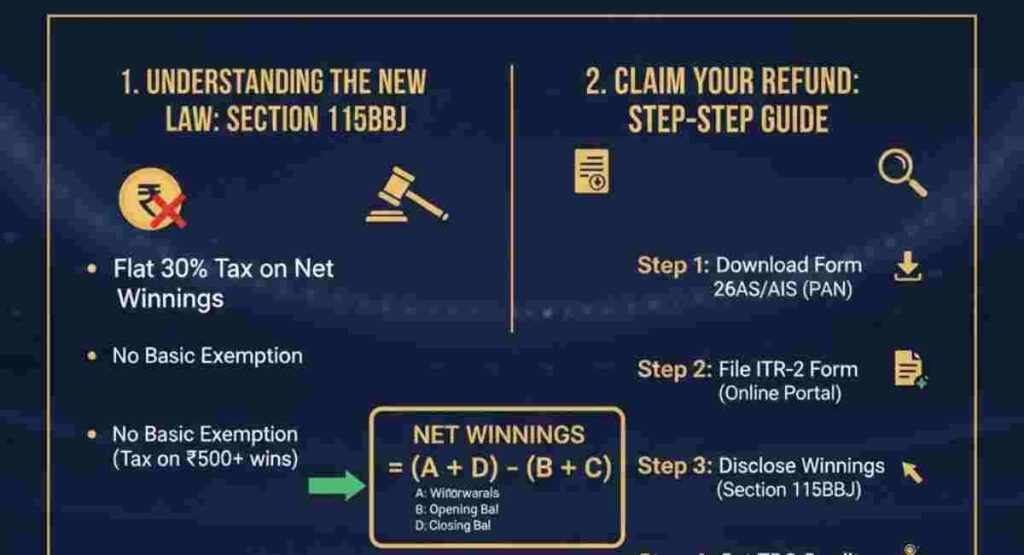dream11 tds refund process 2026 guide