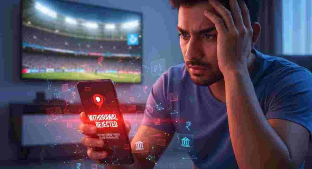 dream11 withdrawal rejected bank server fix