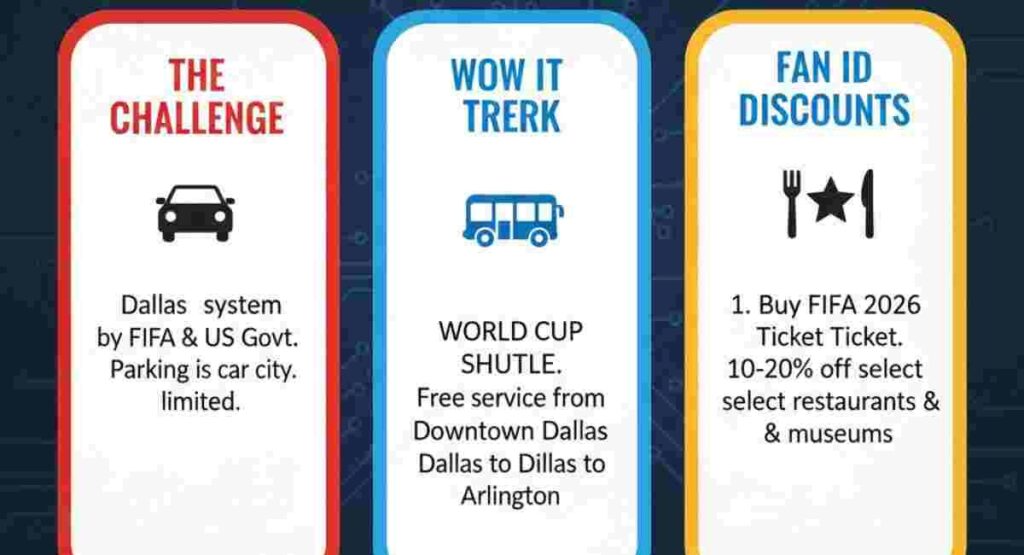fifa 2026 dallas att stadium transit shuttle guide