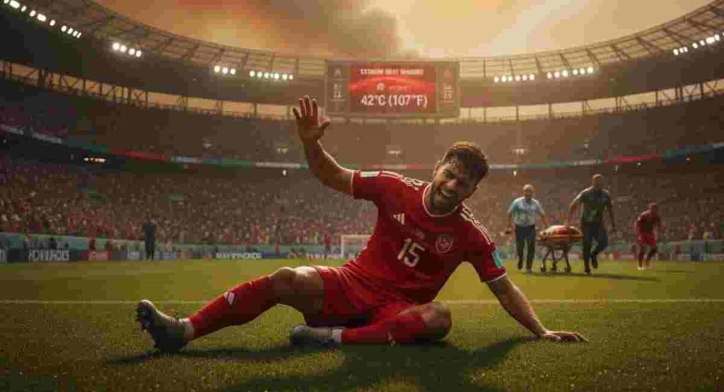fifa 2026 extreme heat smoke medical protection