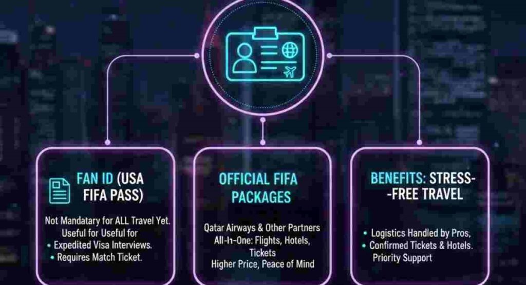fifa 2026 fan id travel packages logistics guide