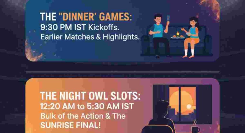 fifa 2026 match schedule india ist timings