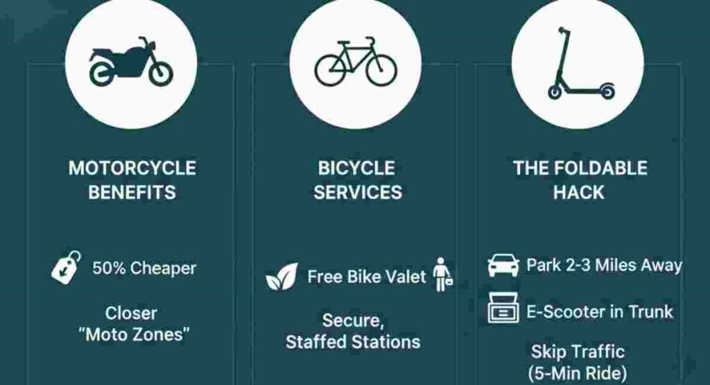 fifa 2026 motorcycle bicycle parking scooter hacks