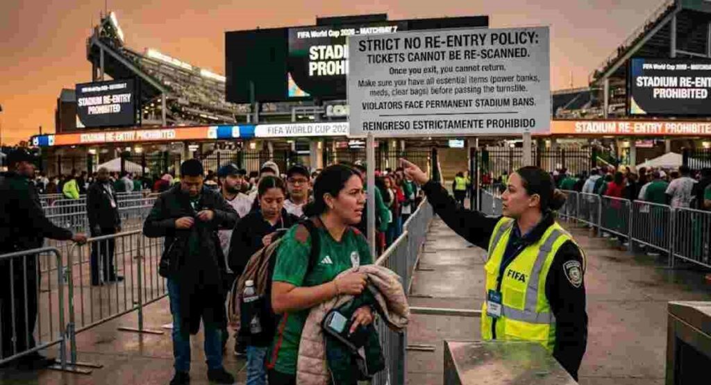 fifa 2026 no re entry rules fans