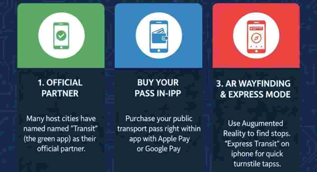 fifa 2026 official transit app nfc ar guide