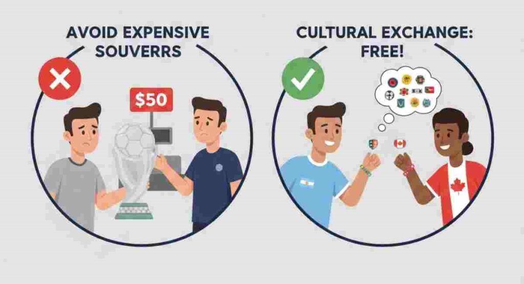 fifa 2026 souvenir swapping cultural exchange tips