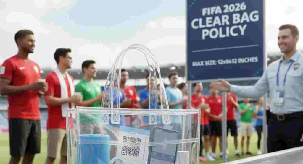 fifa 2026 stadium clear bag policy compliance