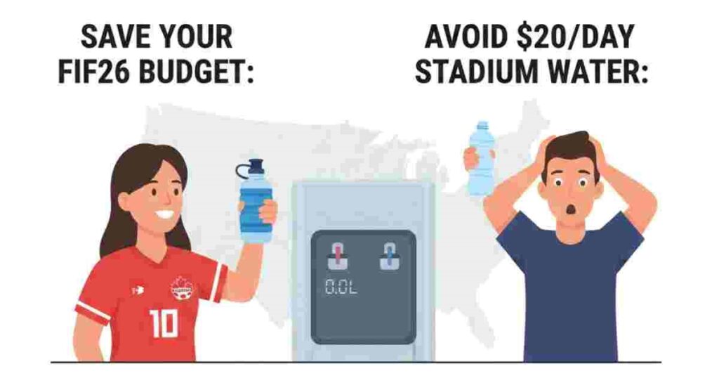 fifa 2026 stadium free water strategy save money