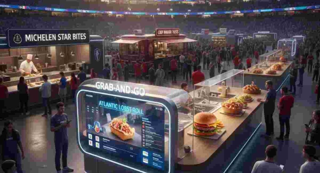 fifa 2026 stadium gourmet dining grab and go