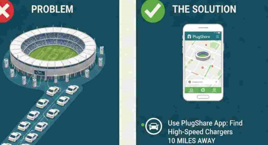 fifa 2026 stadium parking ev charging solutions