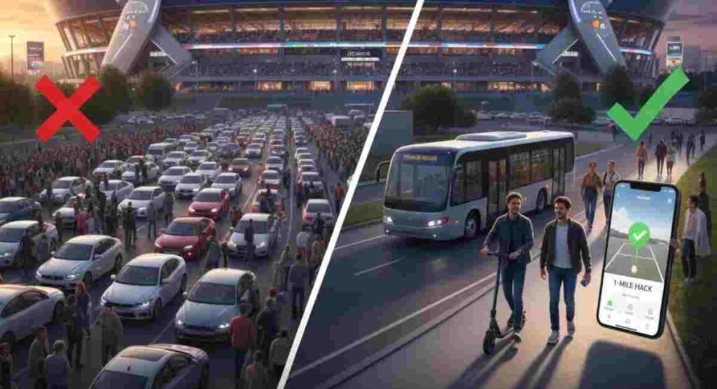 fifa 2026 stadium parking hacks save money traffic tips