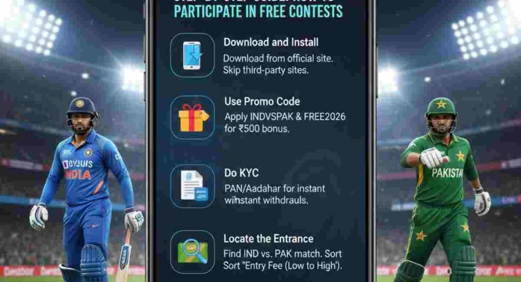 how to join free fantasy cricket contests guide