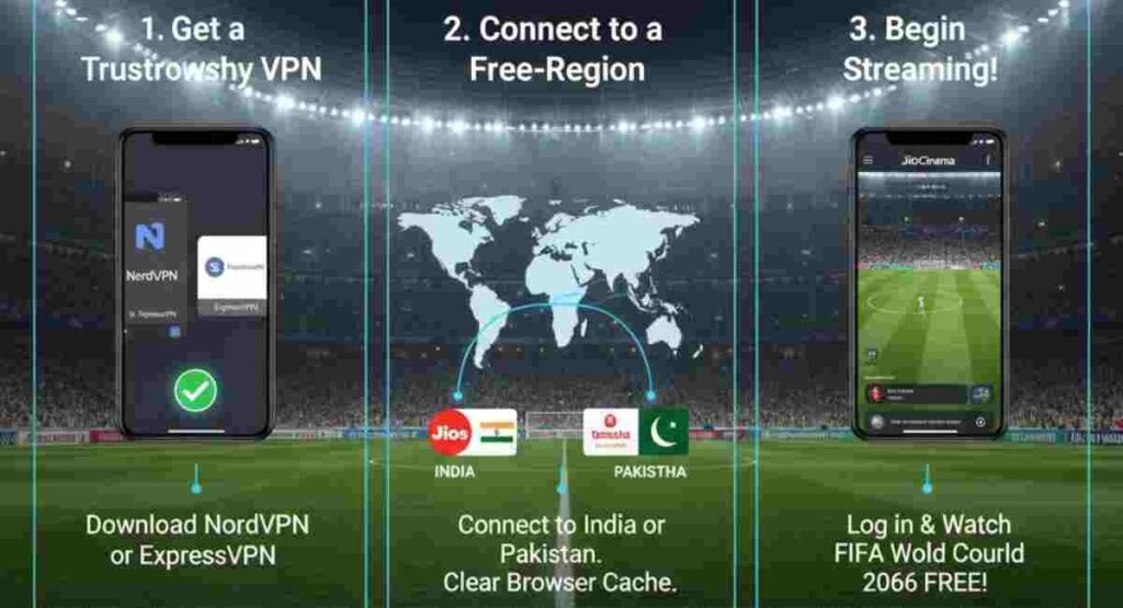 how to use vpn to watch fifa 2026 free streaming
