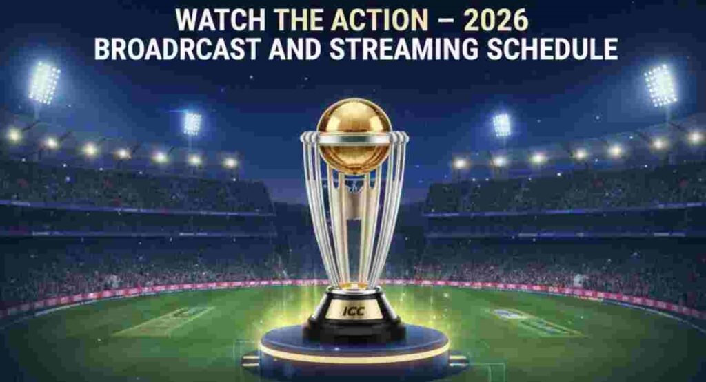 icc t20 world cup 2026 broadcast streaming rights