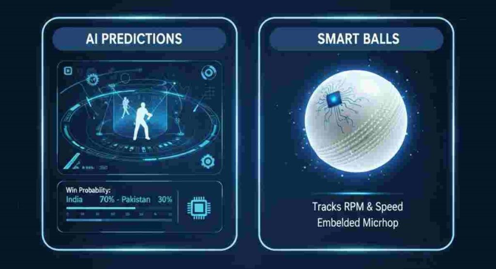 icc t20 world cup 2026 cricket technology ai smart balls