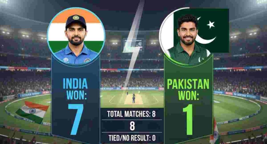 india vs pakistan t20 world cup head to head