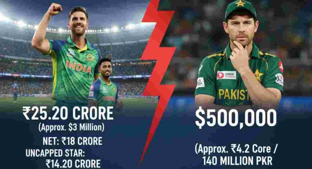 ipl 2026 cameron green vs psl 11 steve smith salary