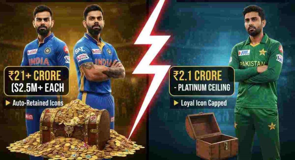 ipl vs psl player retention salary gap 2026