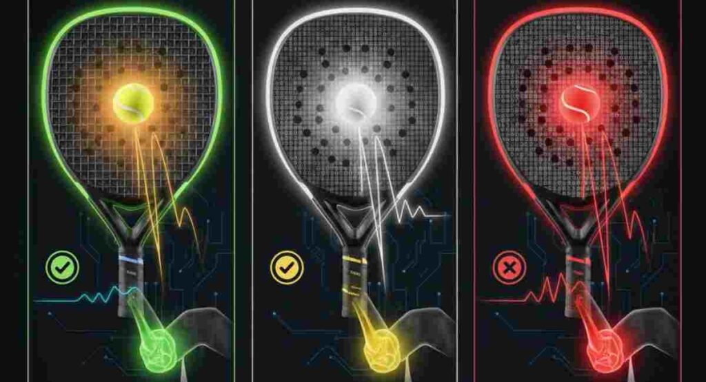 padel racket carbon fiber density comparison