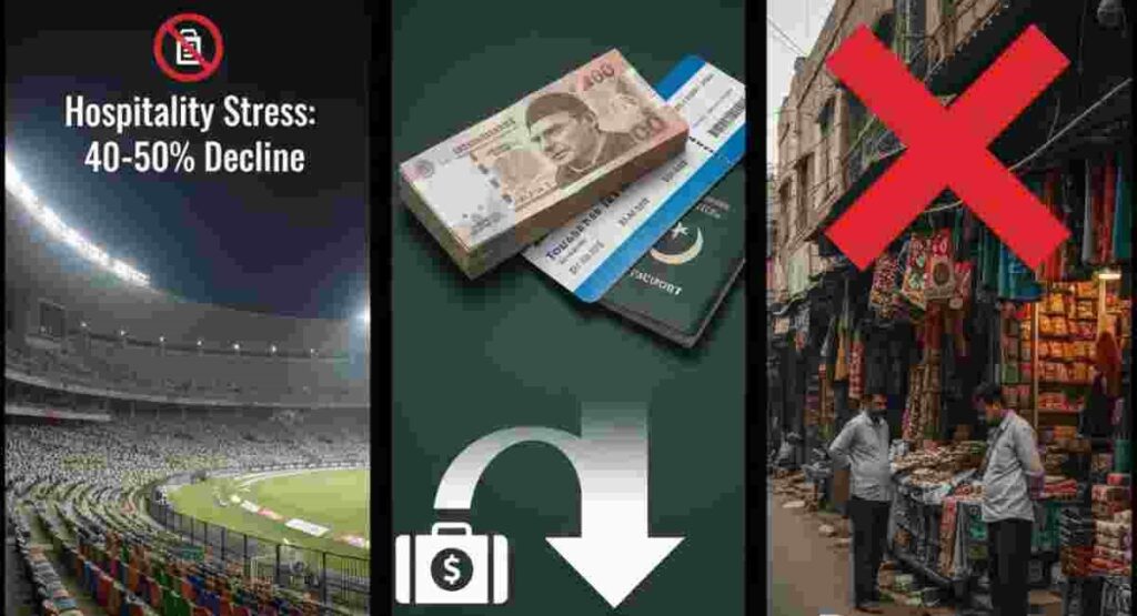 pakistan economy impact empty gaddafi stadium