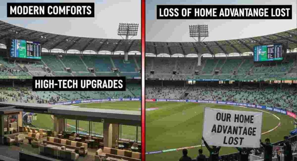 pcb stadium upgrade champions trophy 2026