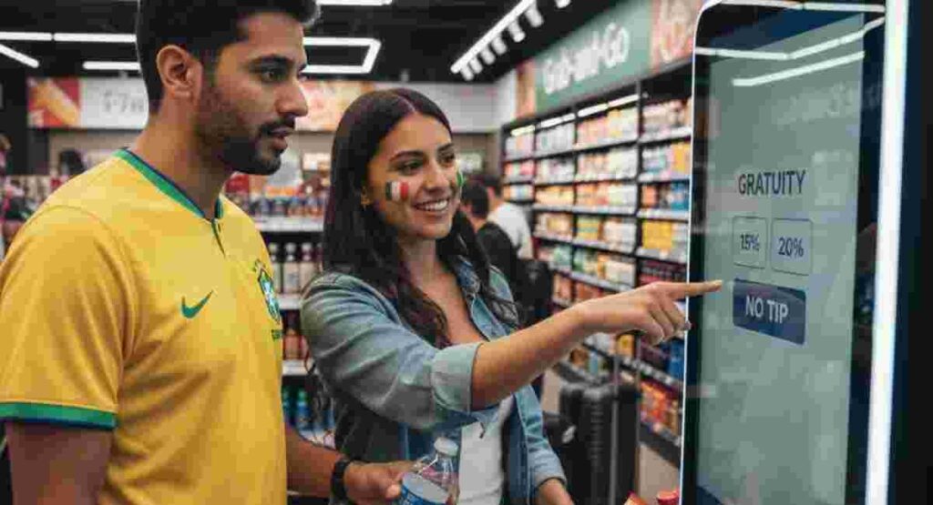 self service kiosk tipping rules usa