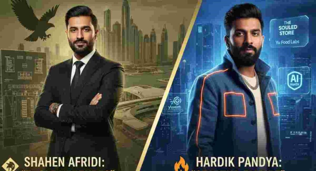 shaheen afridi eagle ventures vs hardik pandya startup investments 2026