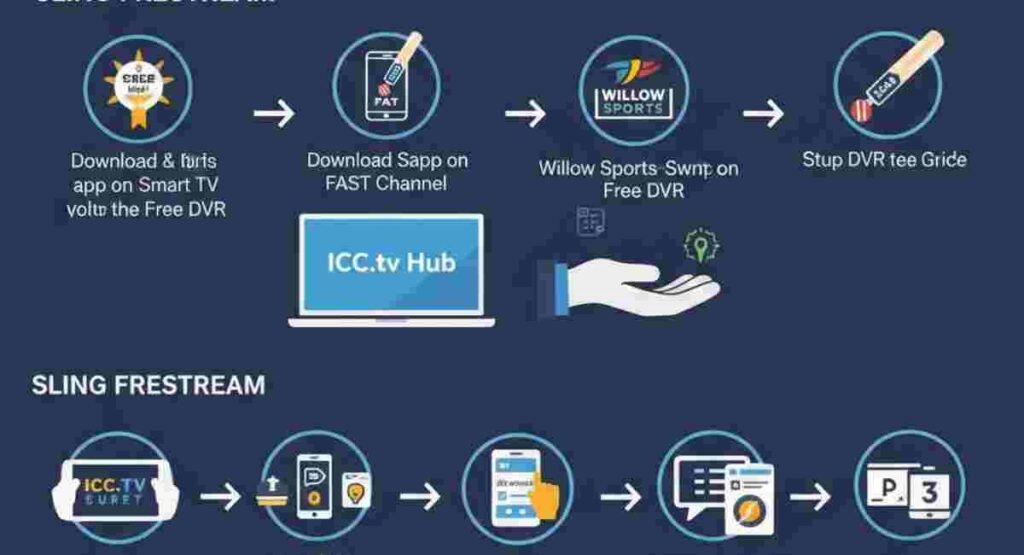 sling freestream willow cricket usa 2026 1 1