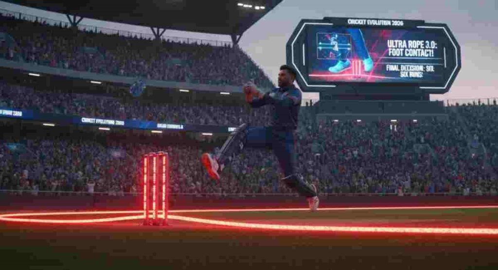 smart led boundary ropes cricket technology