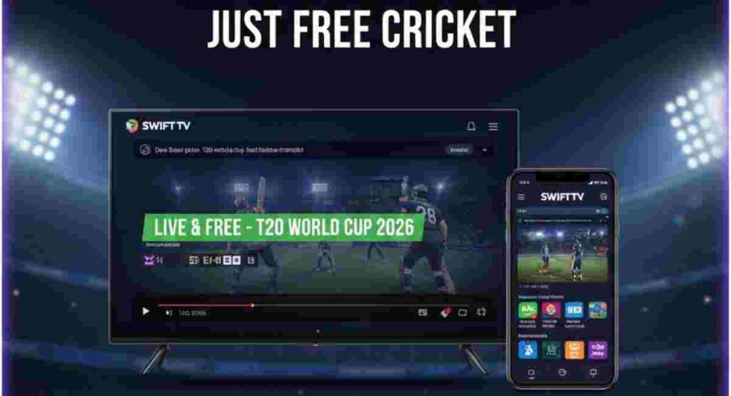 swift tv free cricket streaming usa 2026
