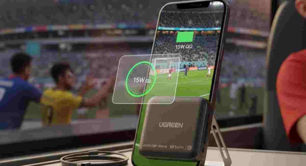 ugreen maxflow qi2 best portable power bank for iphone