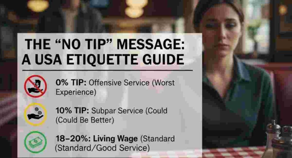 usa tipping etiquette no tip consequences