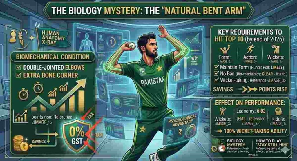 usman tariq double jointed arm biology