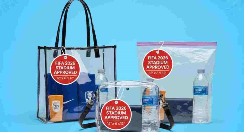 where to buy fifa 2026 stadium approved clear bags