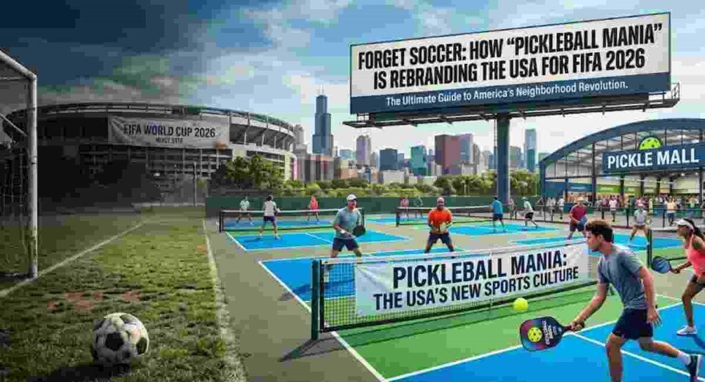 Pickleball Mania is rebranding the USA before FIFA 2026